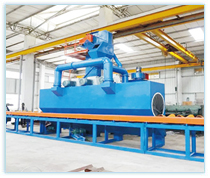 鋼管、線材、鋼帶系列通過式拋丸清理設(shè)備